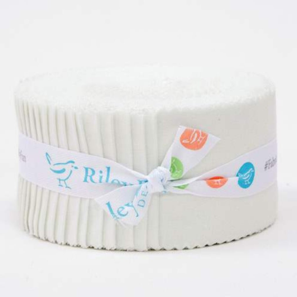 Confetti Cotton™ Off White 2 1/2" Rolie Polie   Riley Blake