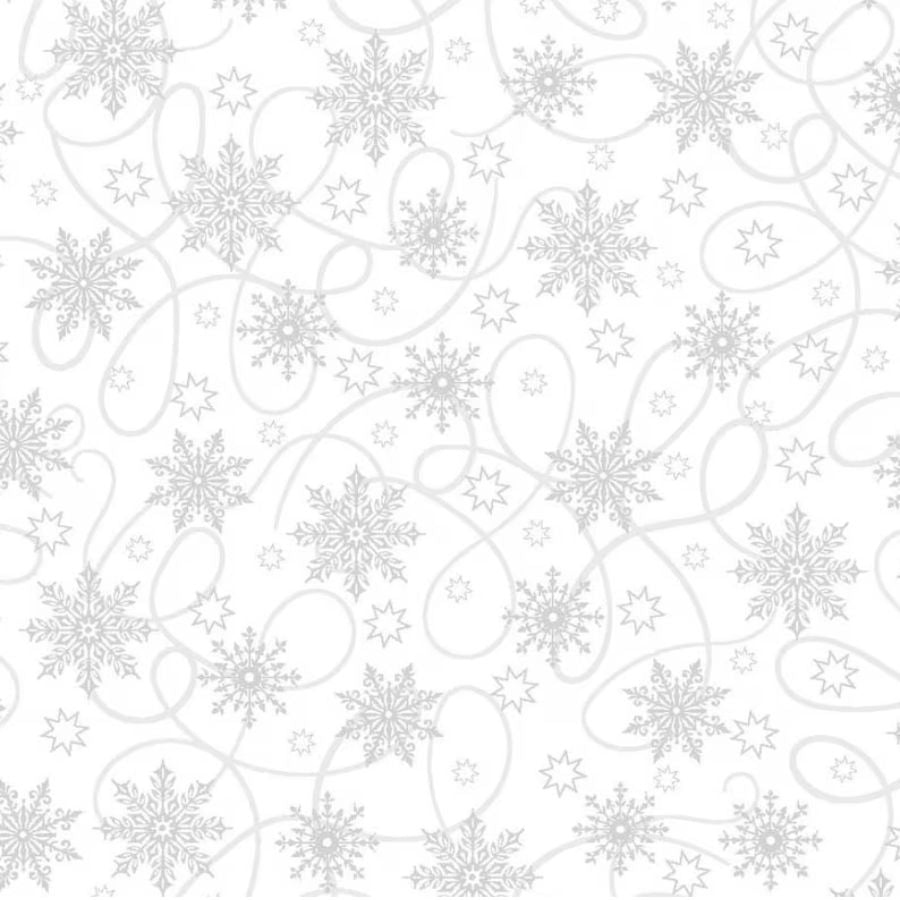 Christmas Night 10354W   Snow Flakes