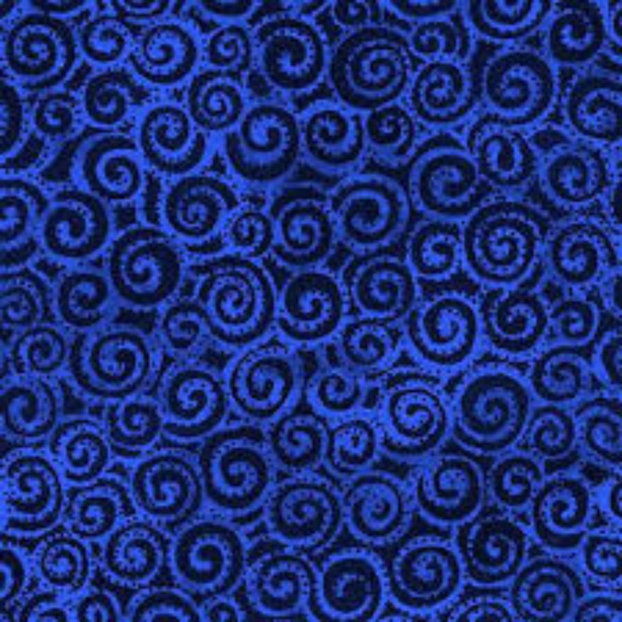 LB Basic Swirl   Y1293-31 Royal Blue