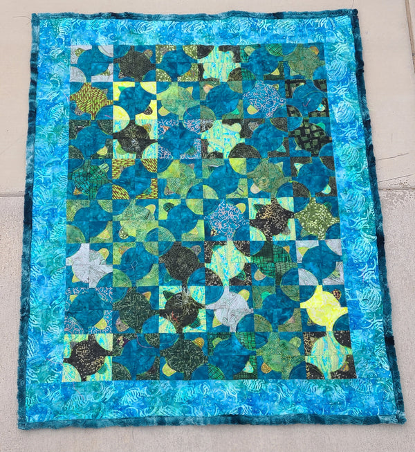 Turtle Dance  Quilt Smart Pattern