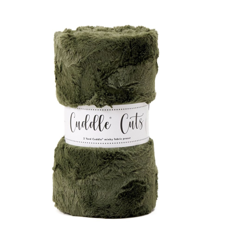 2 Yard Cut Luxe Cuddle HIDE CHIVE