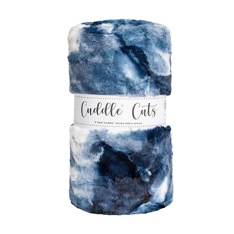 2 Yard Cut Luxe Cuddle SORBET BLUEPRT