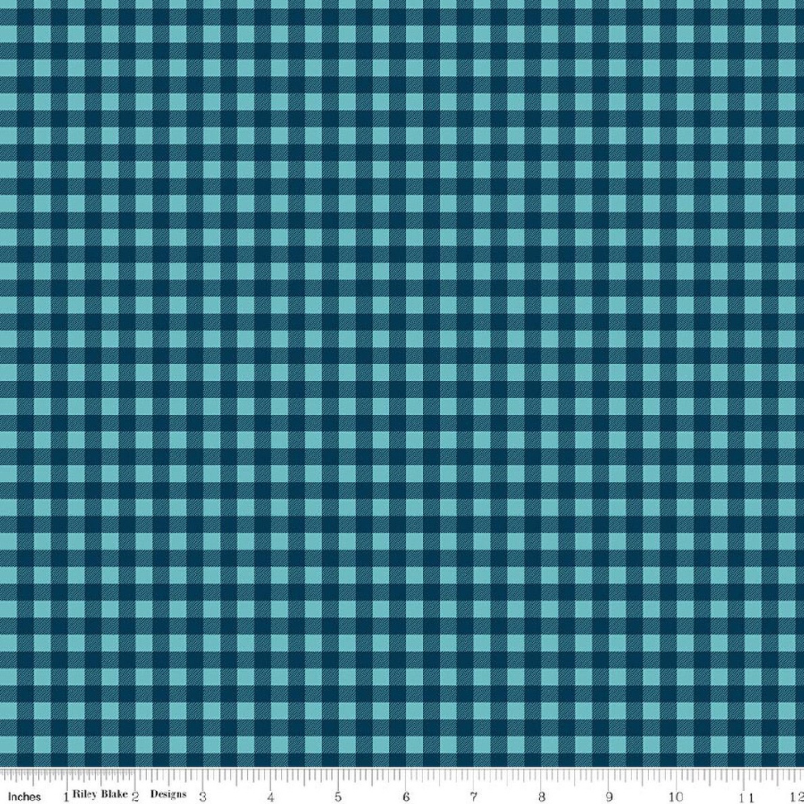 A Perfect Winter Plaid Navy