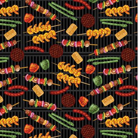 Grill on Black  Chiilin & Grillin