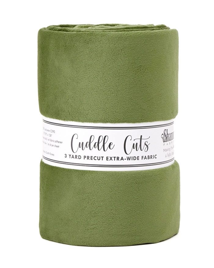3 Yard Cut Luxe Cuddle CACTUS 3 YARD 110"