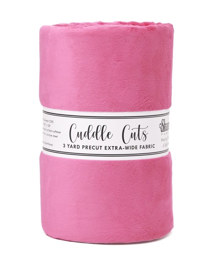 3 Yard Cut Luxe Cuddle FUCHSIA 3 YARD 110"
