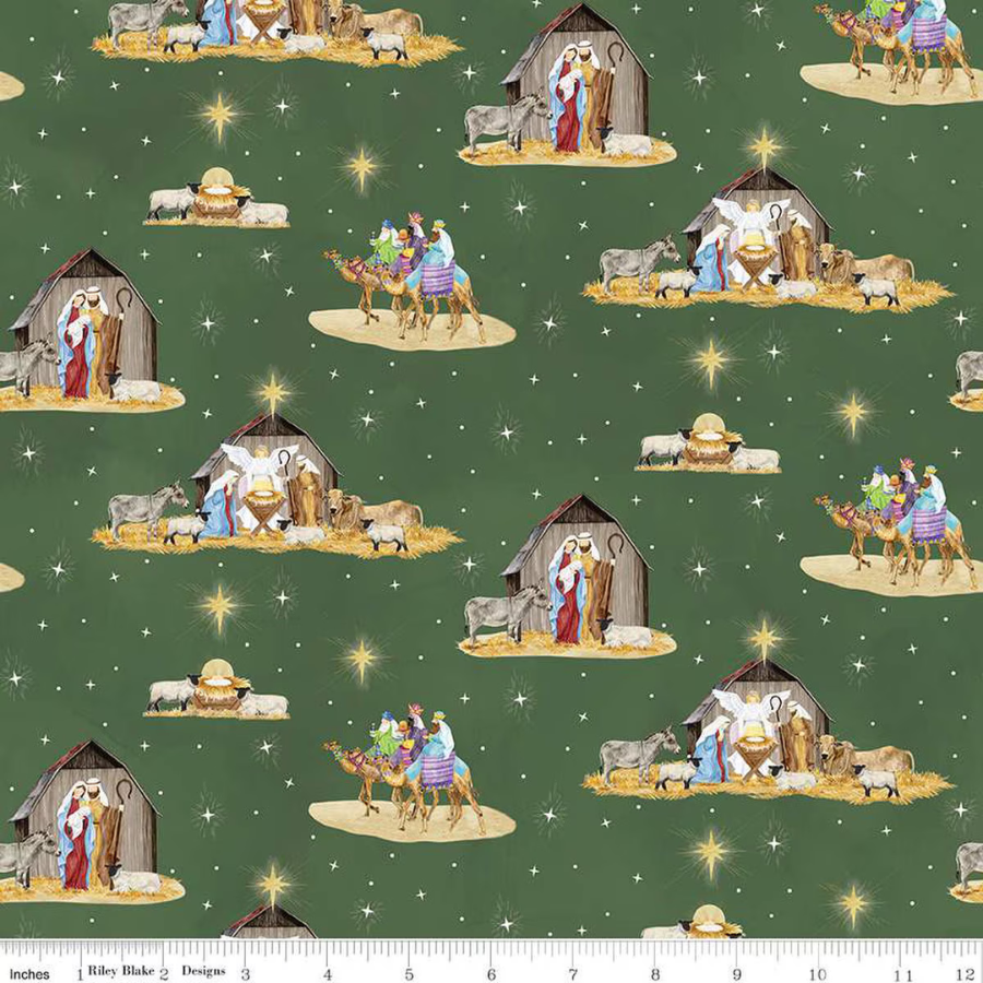 Come Let Us Adore Him Main Green