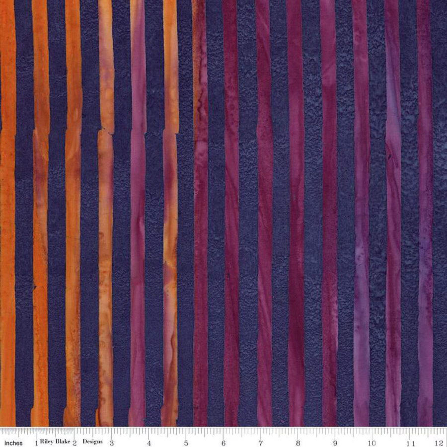 Expressions Batiks Elementals Get in Line Dark Skies