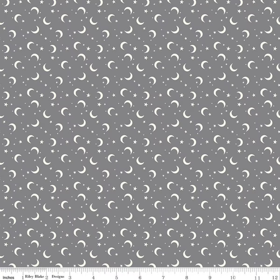Frank and Friends Moon & Stars Gray