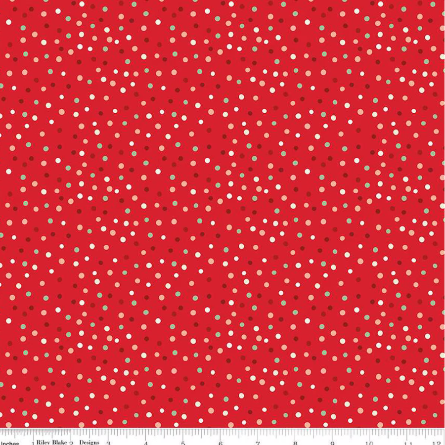 Glisten Dots Red