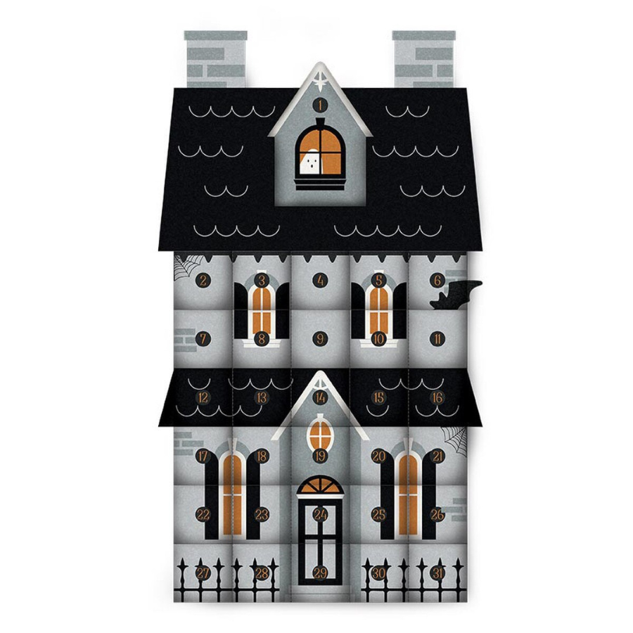 Frank and Friends 28 1/4" x 68 1/2" Haunted House Countdown Felt Panel