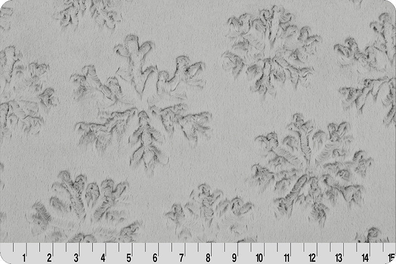 Luxe Cuddle® Hide Snowflake Silver