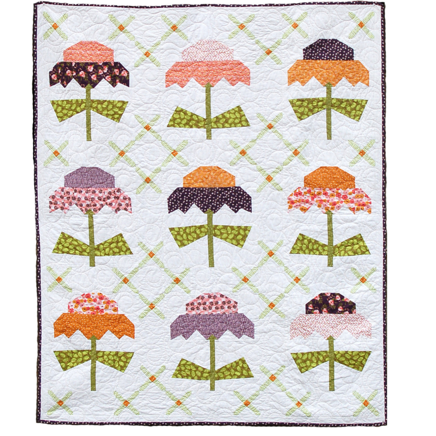 Pilley Posies #222 Quilt Pattern Printed