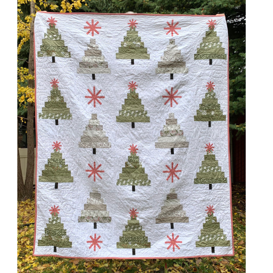 STARLIGHT TREE FARM #246 Quilt Pattern Printed