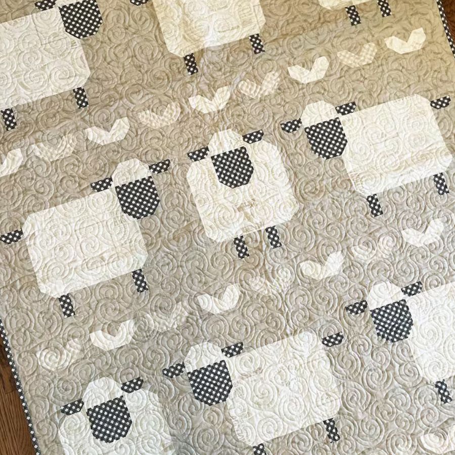 Here Little Sheep Stacy Iest Hsu Quilt Pattern