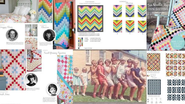 Ten Quilts for Ten Sisters