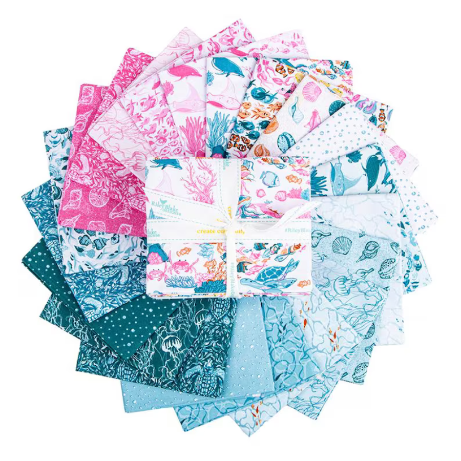 Reef Fat Quarter Bundle