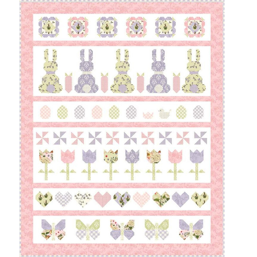 Beverly McCullough Sweet Spring Row Quilt