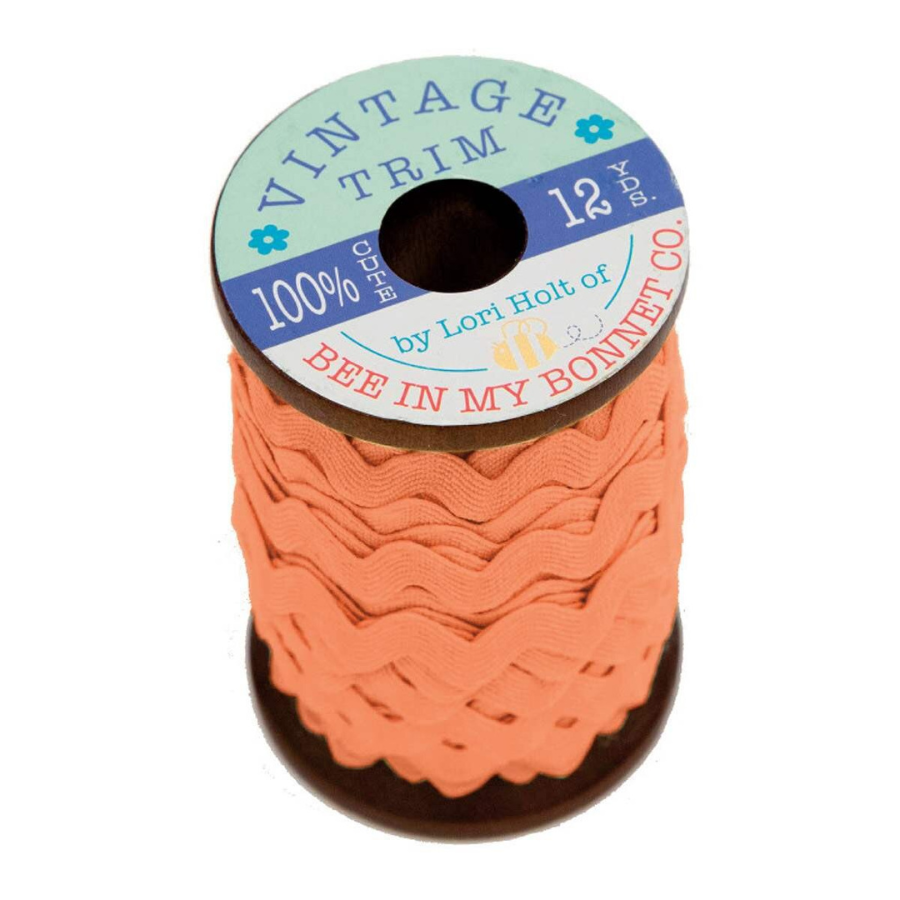 Lori Holt Vintage Trim Large Pumpkin Wooden Spool