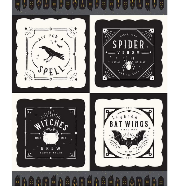 Sophisticated Halloween Pillow Panel Kit