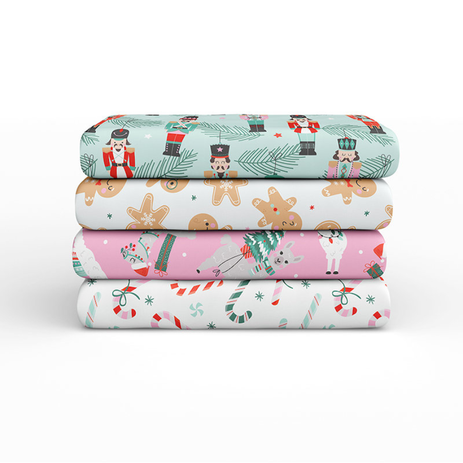 Christmas Nostalgia by Angela Nickeas fat quarters