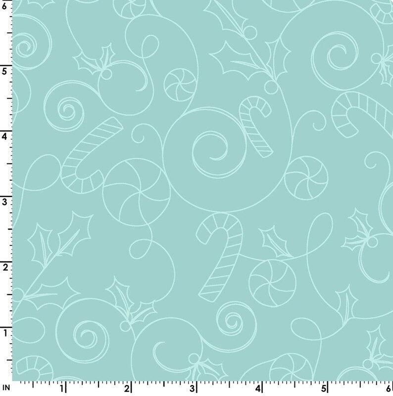 CUP of CHEER 10209 Q   Holly & Candy Cane